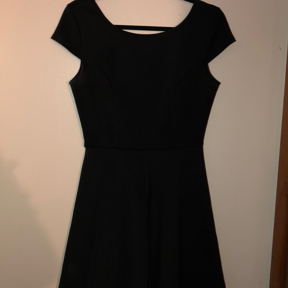 Black Fit & Flare Dress